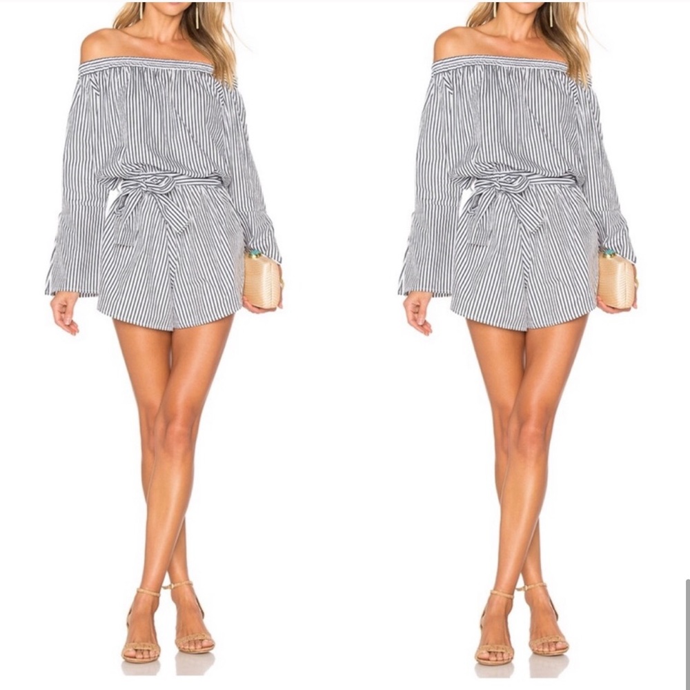 Faithfull The Brand Bisque Playsuit Striped 4